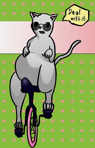 Fat Cat on uni