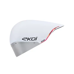 casque-ekoi-racing-pure-aero-ltd-line-cat2-blanc-holo-rouge