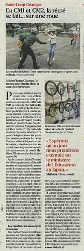 Article mono école slg saison 25:26
